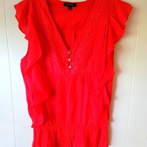 Notations Red Blouse Large
